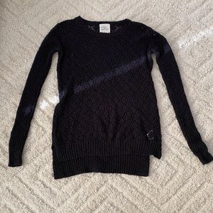 Between me & you size small black sweater